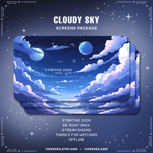Cozy Animated Twitch Scenes Layout