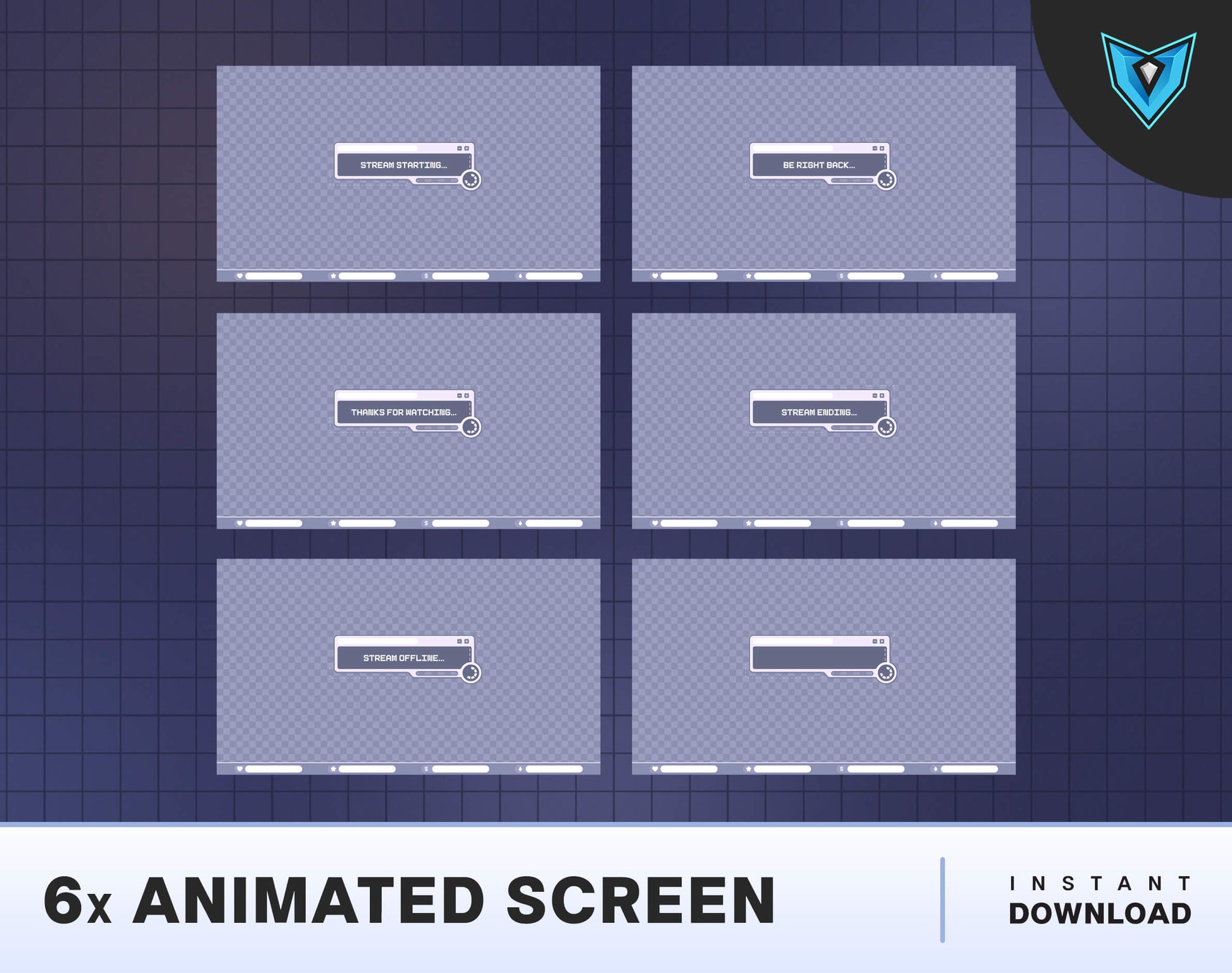 vtuber overlay, twitch overlays,
