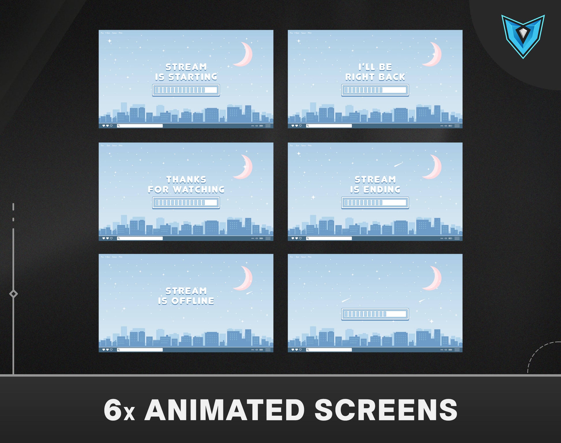 stream starting soon, free stream overlays