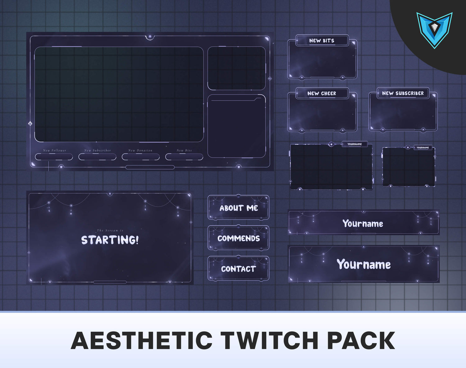 Cosmic & Celestial Stream Assets
