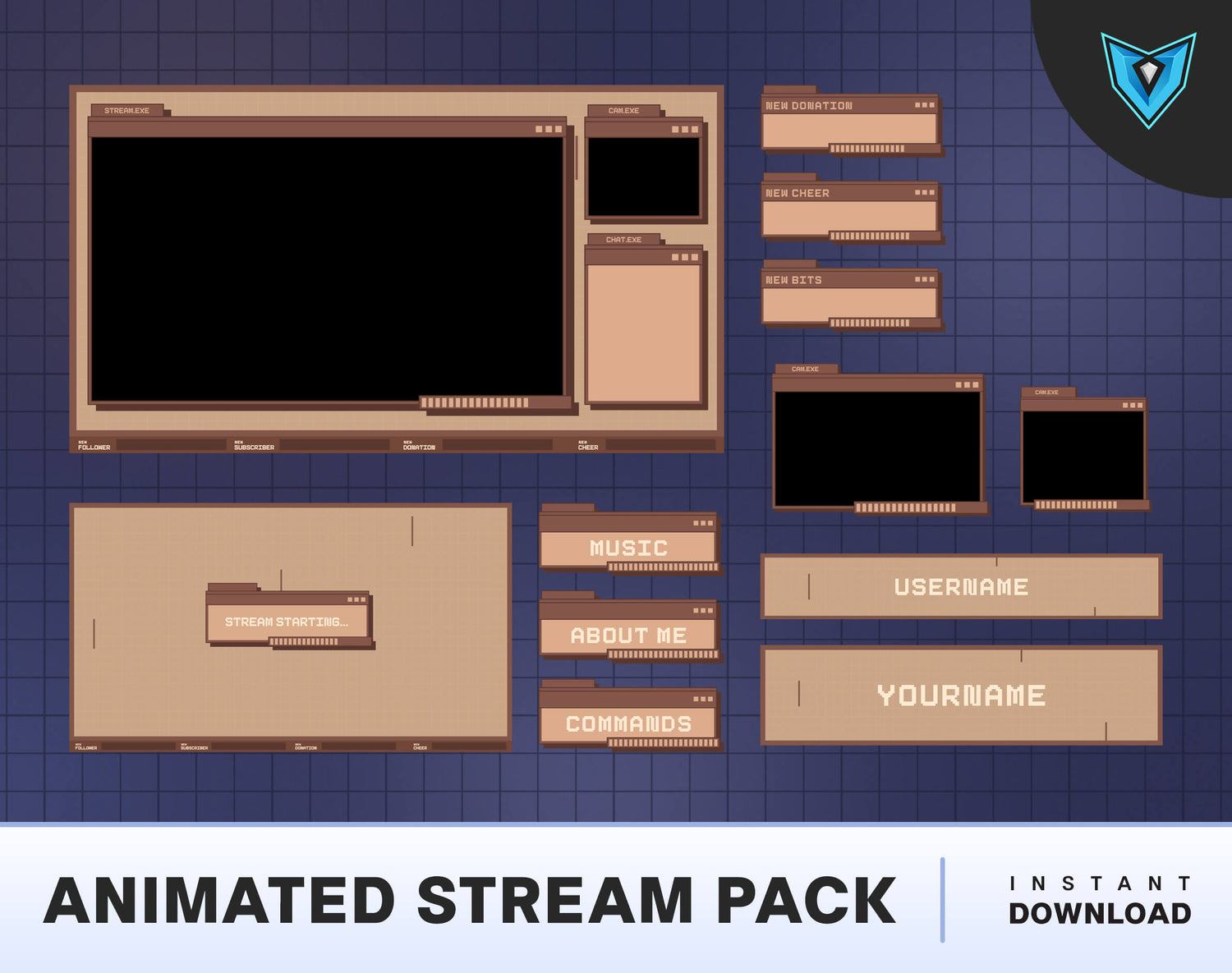 Cozy Lofi Stream Assets