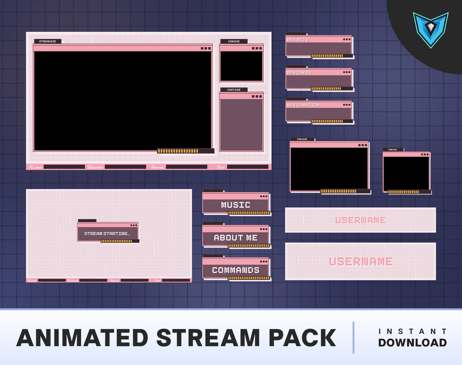Kawaii & Cute Stream Assets