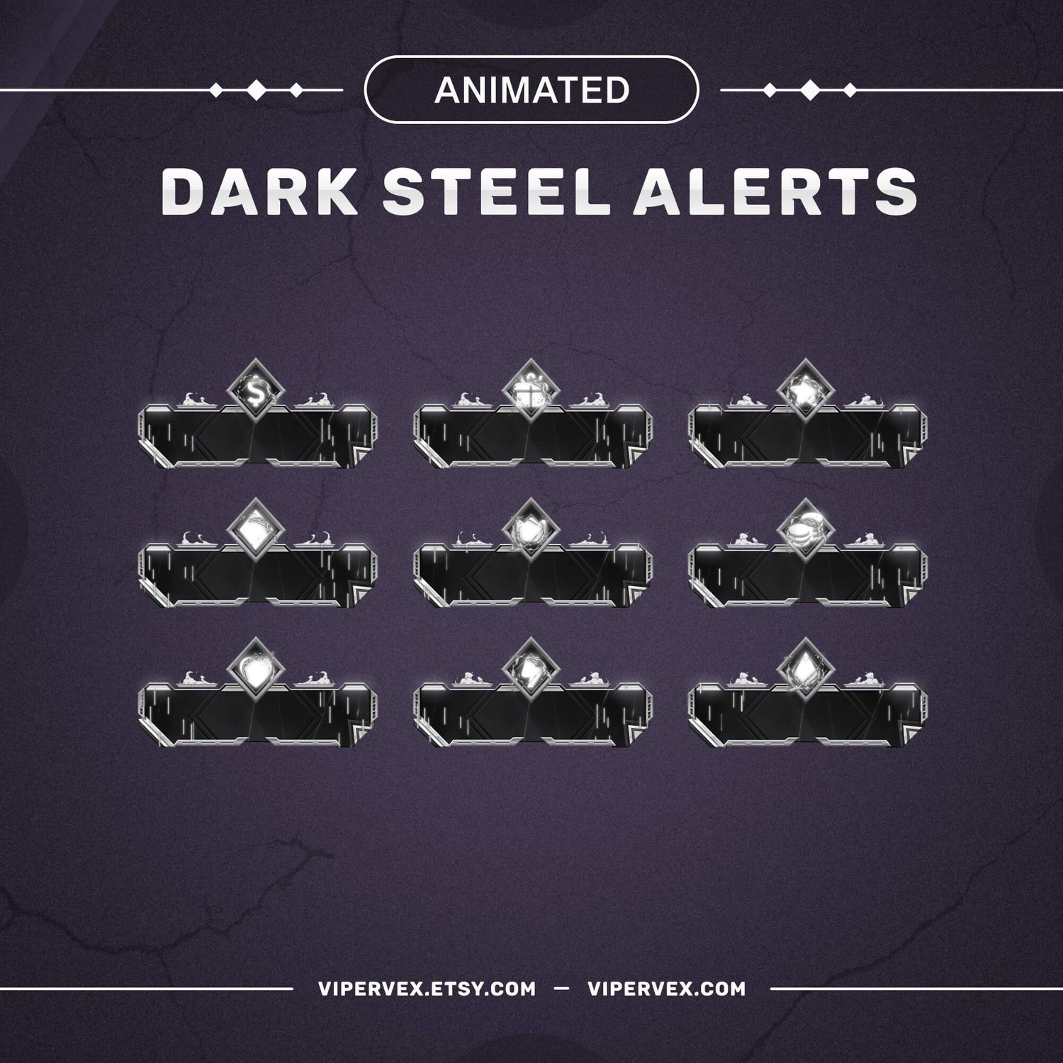 Dark & Gothic Stream Assets