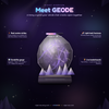 Overview of the geode widget: strikes, the split, gems and the museum