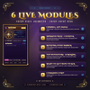 Features of the guild bank: treasury balance, vault rank and contributor leaderboard