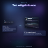 Twitch Widget, Animated Stream Overlay, Profile Panel, Goal Bars, OBS Streamlabs StreamElements, Streamer VTuber
