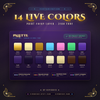 Customising the treasury colours, size and event recipes without editing code