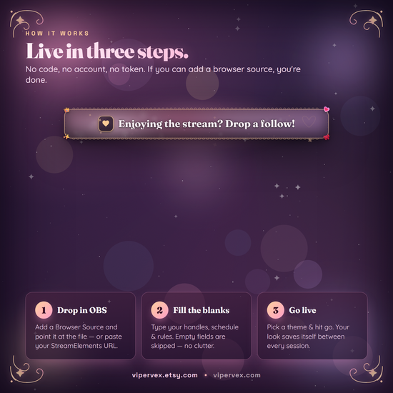 How the rotating info bar works: slides cycle with animated transitions