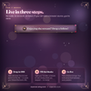 How the rotating info bar works: slides cycle with animated transitions