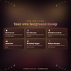 Animated Twitch Overlay Music Box Carousel Stream Widget Cute Goal Tracker OBS StreamElements Streamlabs