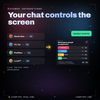 Viewers voting in Twitch chat by typing exclamation 1, 2 or 3