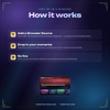 How it works: add your community moments and the wall cycles through them