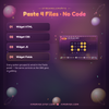 Pasting the four files into a StreamElements custom widget for the word game