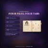 Animated Twitch Overlay Spellbook Intro Widget, Profile Book with Goals, Commands, OBS StreamElements Streamlabs