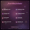 Download contents: twelve numbered folders with widget files, setup guides, assets, audio and fonts