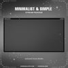 Minimalist & Simple Black Stream Package