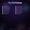 Full feature summary of the geode crack-open widget