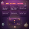 Full feature summary of the chat word game widget