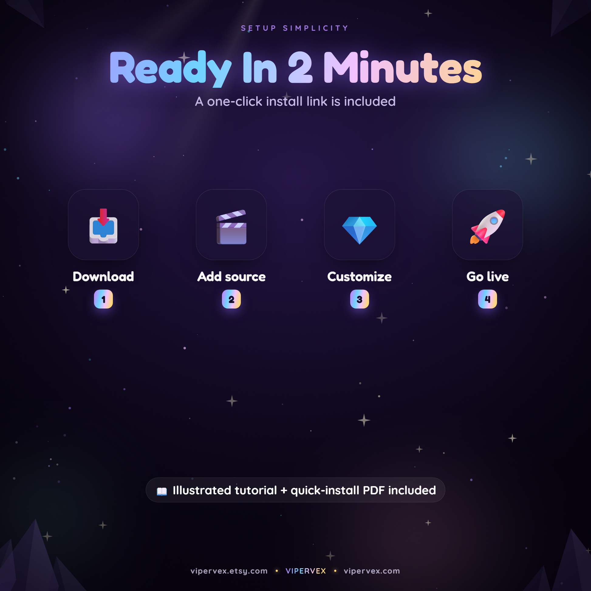Easy setup: add the source, open the gear, name your strike reward