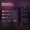 Installation overview for OBS, Streamlabs and StreamElements, showing the one-minute setup for each platform