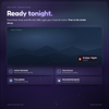 Instant-download Twitch weather overlay with a golden-hour scene, ready to install tonight