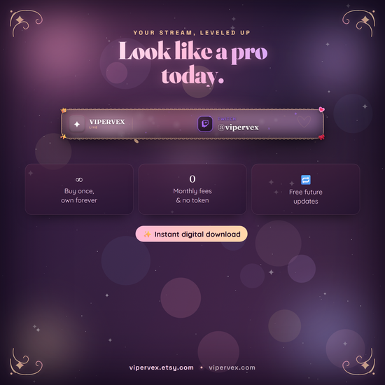 LOOP social info bar widget by ViperVex closing card