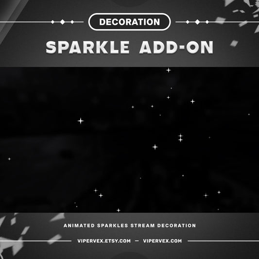 Animated Sparkle Stream Add-On