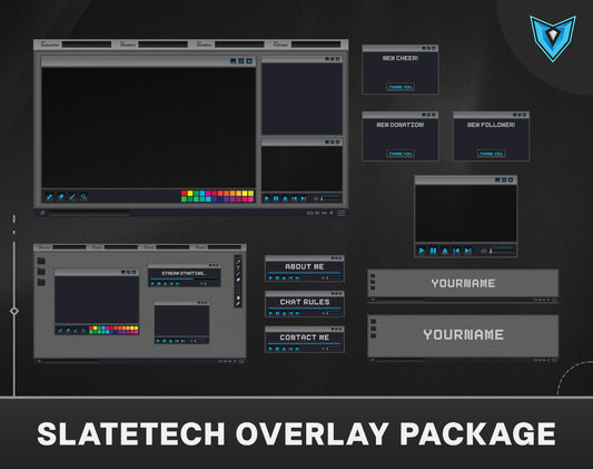 twitch overlay, schedule template, Stream Schedule