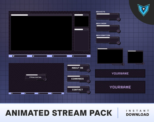 twitch overlay, stream overlay