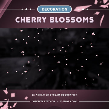 Animated Cherry Blossom Stream Add-On