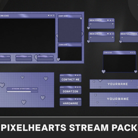 stream layout,lofi stream package,cozy stream overlay,