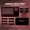 RedBrush Twitch Layout Package