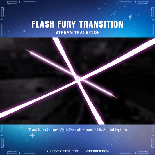 Star Flash Twitch Stinger Transition