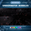 Animated Stream Decoration Underwater Bubbles