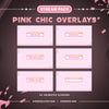 Pink Twitch Overlay Package Animated, Cute Pink Twitch Overlay, Twitch Overlay Kawaii, Minimalist Twitch Overlay, Streaming Graphics