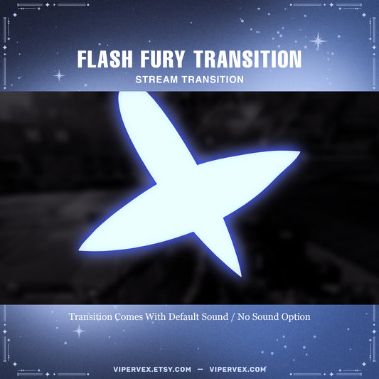 Star Flash Twitch Stinger Transition