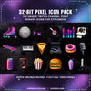 Twitch Channel Points Pixel Art Icons