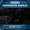 Animated Stream Decoration Underwater Bubbles