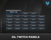 twitch chat box, vtuber overlay, obs overlay