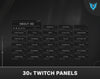 twitch overlay cozy,Stream PAckage, Twitch overlay vtuber