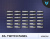 stream overlay, free twitch overlays