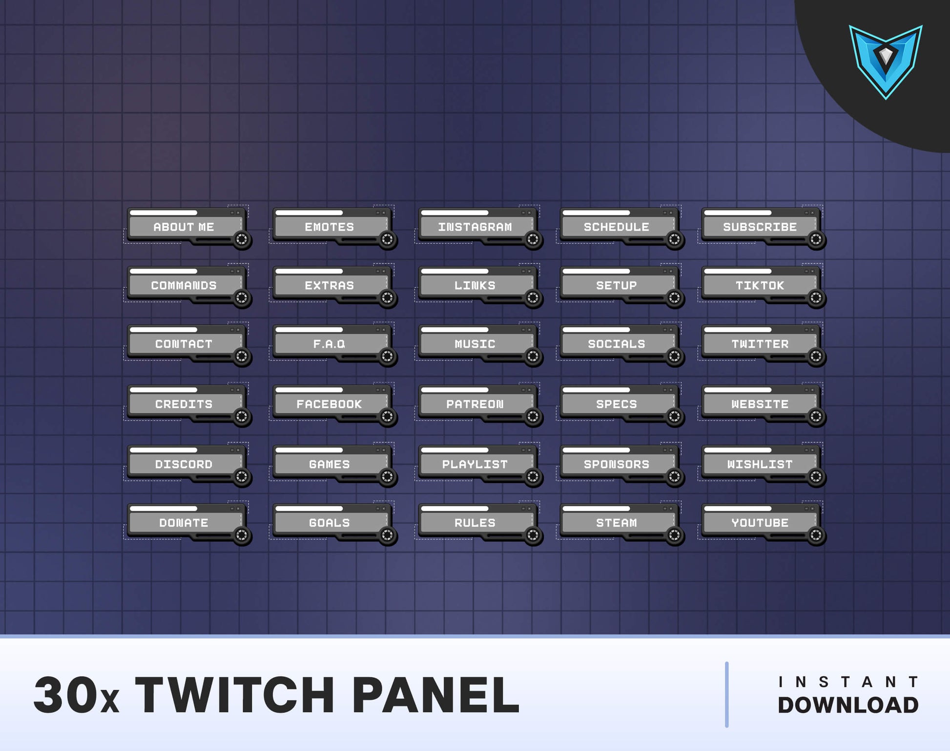 stream overlay, free twitch overlays