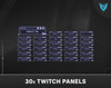 free obs overlays, starting soon screen, streamlabs overlays