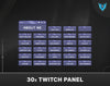 Stream PAckage, Twitch overlay vtuber