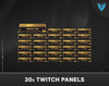 twitch starting soon screen, twitch chat overlays, webcam overlay