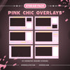 Pink Twitch Overlay Package Animated, Cute Pink Twitch Overlay, Twitch Overlay Kawaii, Minimalist Twitch Overlay, Streaming Graphics