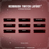 RedBrush Twitch Layout Package