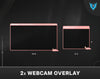 twitch layout, stream overlay template, stream layout, facecam overlay