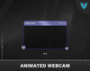 twitch overlay kawaii, twitch overlay purple