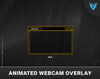 Blue Animated Twitch Pack | Streamer Package Blue | Cozy Twitch Overlays | Minimal Twitch Scene